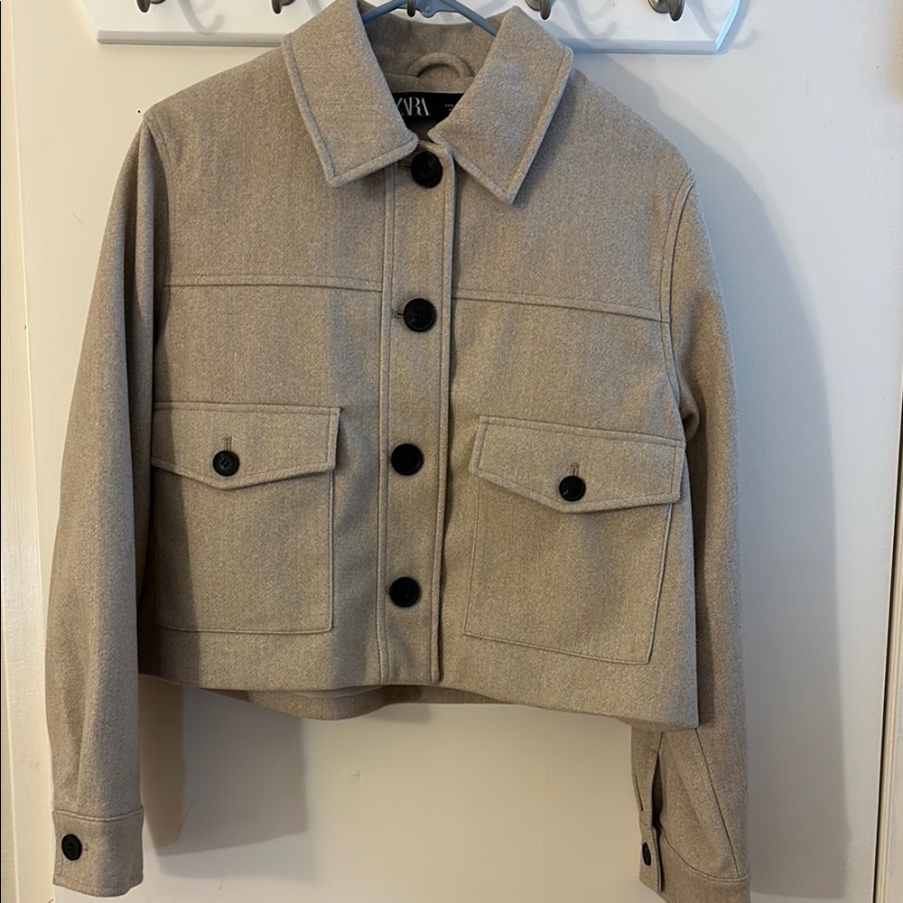 Zara Beige Women's Jacket